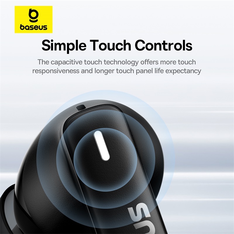 Tai nghe bluetooth không dây BASEUS Bowie E19 TWS chống thấm nước IPX5 ENC | BigBuy360 - bigbuy360.vn