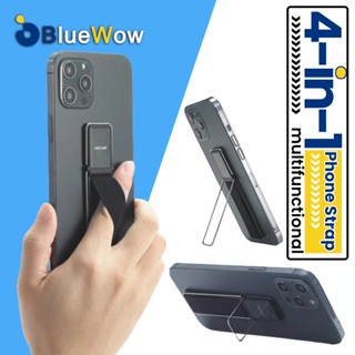  Bluewow Điện Thoại Mới Ngón Tay Chân Đế Điện Thoại Di Động Đa Năng Ngón Tay Dây Đeo Tay Cầm Điện Thoại ABS Dây Đeo Tay Giá Đỡ Kính Thiên Văn 