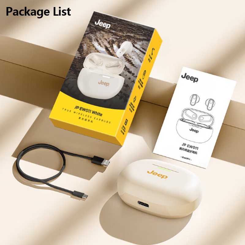 Jeep EW011 Tai Nghe Bluetooth 5.3 không dây âm thanh tốt Chống Nước Tai nghe nhét tai với micrô | BigBuy360 - bigbuy360.vn