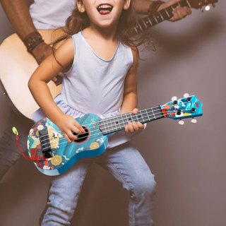 Đồ Chơi Đàn Ghita 4 Dây Mini Cho Bé