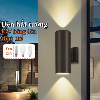 CHUANGYANG Đèn hắt tường E27 bóng đèn thay thế IP65 không thấm nước đèn gắn tường Phong cách Vintage