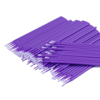 100 Cái / gói Nha Khoa Dùng Một Lần Micro Brush Applicators Micro Brush Mascara Brush