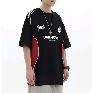 Myers Áo thun nam Form rộng ngắn tay Unisex MTX242085B 8Z240221