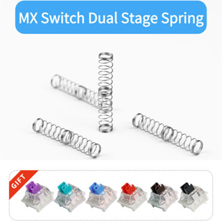 110pcs/pack Mechanical Keyboard Switch Spring Dual Stage Spring Công Tắc Bàn Phím Cơ Lò Xo 45g / 58g Tùy Chỉnh Giai Đoạn Kép Mùa Xuân Game Thủ Tùy Chỉnh Gateron Anh Đào Mx Chuyển Đổi Lò Xo Thay Thế