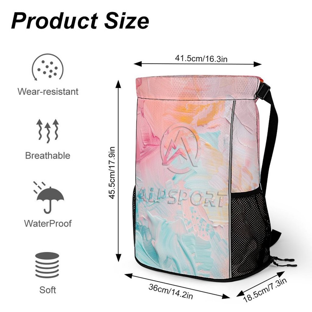 Alpsport Original Professional Ba Bộ Túi Vợt Cầu Lông Ngăn Giày Độc Lập Dung Tích Lớn Ba Lô Thể Thao