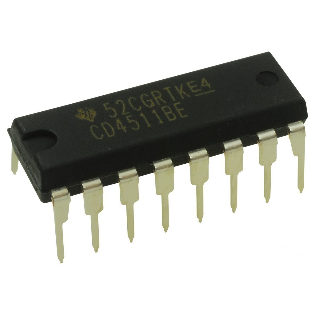 2 Chiếc CD4511BE CD4511 4511 4511BE BCD Đến 7 Phân Đoạn Sản Phẩm Được Chứng Nhận