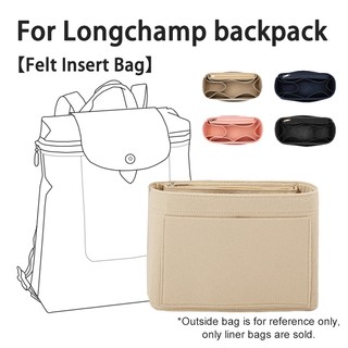 Túi mềm MỚI Sắp xếp Túi chèn nỉ cho túi ba lô Longchamp Le Pliage