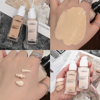 Kem nền dạng lỏng chống nước lâu trôi 30g Kiểm soát dầu mạnh Trang điểm khỏa thân Chất lỏng lâu trôi