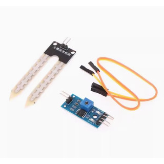 Được sử dụng cho Arduino DIY Robot thông minh phát triển Mô-đun cảm biến độ ẩm đất Mô-đun phát hiện độ ẩm đất Robot cảm biến độ ẩm xe thông minh