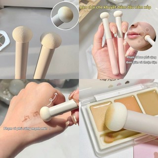 Nhỏ Hấp Bun Che Khuyết Điểm  Cọ Trang Điểm Mềm Mại Có Thể Sử Dụng Ướt Và Khô Dùng Để Tán Kem Che Khuyết Điểm