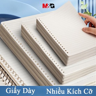  M&G A4   A5   B5 sổ tay sổ còng vở kẻ ngang giấy refill 60 tờ Sổ tay rời Refill Cover Notebook Lá rời Trang bên trong Sách bài tập Sách lót Tập đơn 