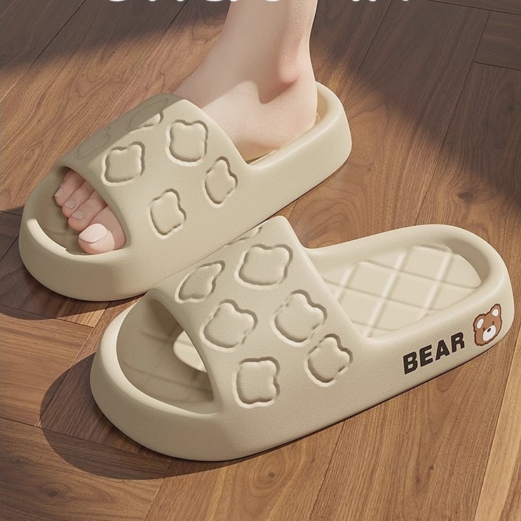HUANZI dép đi trong nhà nữ dép đi biển Chống Trượt dép sandal đế cao Tiện lợi Kiểu dáng độc đáo Đẳng cấp Dễ dàng phối đồ FYT24104F7 3Z240116