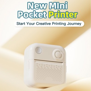 Máy in nhãn nhiệt cầm tay Mini Máy in bỏ túi Bluetooth không dây Android IOS Điện thoại Máy in ảnh Máy tạo nhãn