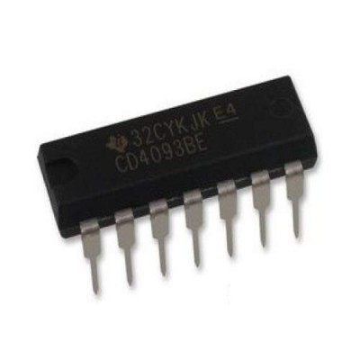 5 Chiếc CD4093BE CD4093 4093 4093BE NAND Schmitt Kích Hoạt