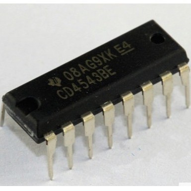 1 Chiếc CD4543BE CD4543 4543 4543BE BCD Đến 7 Phân Đoạn Sản Phẩm Được Chứng Nhận