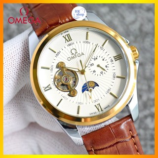 【 Phong cách mới của Thụy Sĩ 2024   Đồng hồ nam Tourbillon Sun Moon Star Series Thời trang dành cho doanh nhân Đồng hồ nam cơ khí hoàn toàn tự động chống nước thông thường