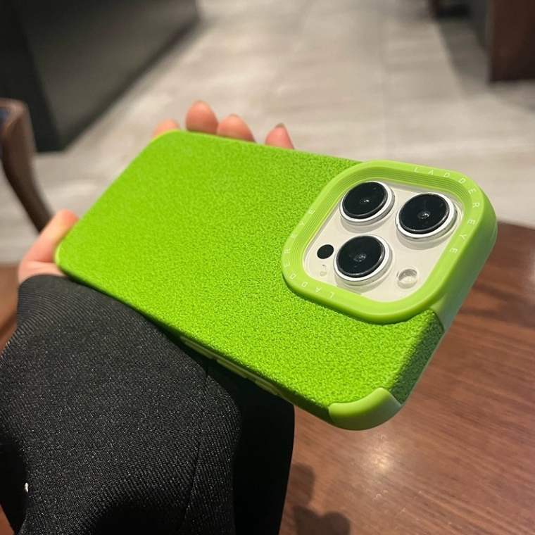 【TPU soft case/Green】compatible for iPhone 11 12 13 14 15 pro max case