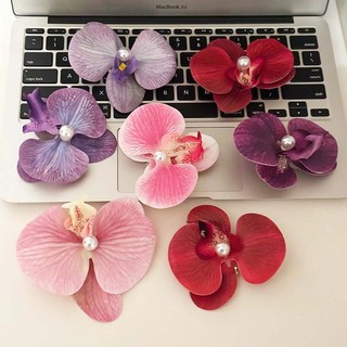  Phong Cách Cổ Tích Kẹp Tóc Phalaenopsis Phong Lan Kẹp Tóc Hoa Khói Mỏ Vịt Kẹp Tóc Cô Gái Ngọt Ngào Phụ Kiện Tóc Thời Trang 