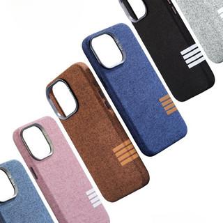 【Linen Soft case】Ốp lưng compatible for iPhone 12 13 14 15 pro max case