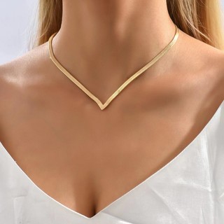 Vòng cổ chuỗi rắn hình trái tim Gmai dành cho nữ Trang sức quà tặng thời trang
