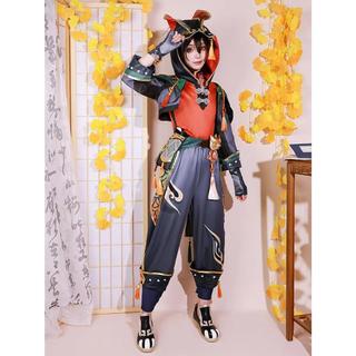 Genshin Impact Gaming Cosplay Costume Wig shoes Set game Uniforms Accessories Carnival Anime