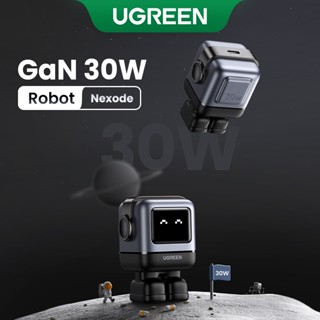 Ugreen 30W GaN Sạc Robot Thiết Kế PD Sạc Nhanh PPS PD3.0 Cho iPhone 17 16 Sạc Nhanh Cho Xiaomi Samsung Máy Tính Bảng