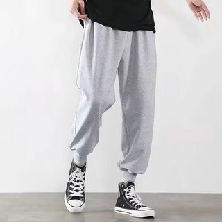 Quần nỉ màu xám, Mẫu xuân thu nam, Quần legging, Quần thể thao, Cảm giác thiết kế, Niche, Quần thường ngày cỡ lớn, Thương hiệu hợp thời trang đường phố cao cấp, Phù hợp với mọi phong cách