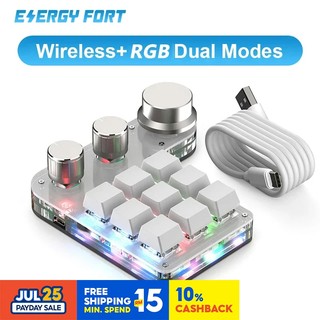 ⭐⭐⭐usb tùy chỉnh bàn phím âm lượng nút lập trình macro chơi game photoshop hotswap bàn phím cơ công tắc đỏ bt bàn phím 9 phím