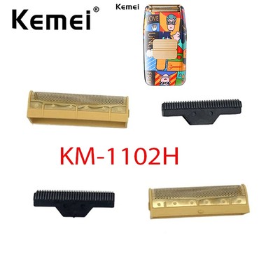 Kemei 1102H Thay Thế Dao Cạo Lưỡi Dao Cạo Đầu Nam Máy Cạo Râu Điện KM-1102H Dao Lá Lưới Ban Đầu Râu Râu Phần