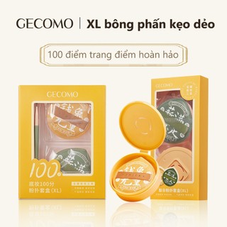 Gecomo XL Marshmallow Trang Điểm Puff, Hình Giọt Mềm Bền Bột Puff, Không Thấm Hút Kem Nền Bọt Biển
