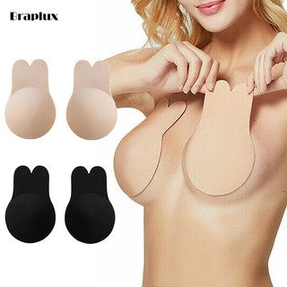 Braplux Dán Ngực Nâng Ngực Bigsize Áo Ngực Dán Nâng Ngực Bản To Bảng To Vòng 1 Ép Cỡ Lớn Hở Lưng Vô Hình Đen Bra Nữ Cho Mặc Váy Cưới Mút Mỏng Áo Ngực Ko Dây Chống Tuột Quây Quả Ngang Big Size 40 42 44 Cup C D