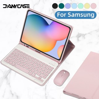 Vỏ máy tính bảng DANYCASE có chuột bàn phím cho Samsung Galaxy Tab S10 FE S10 Plus 12.4in A9 Plus S6 Lite 10.4 inch A7 A8 10.5 S7 S8 S9 FE 11 S7 Plus S7 FE S8 S9 FE Plus 12.4