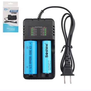 2 khe 32650 32600 26650 18650 3.7v 4.2v sạc pin lithium đa năng 14250
