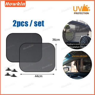 【NEW】Set 2 tấm lưới che nắng màu đen gắn cửa sổ xe hơi