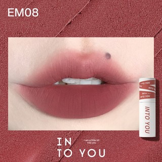 Into you em08 son môi kem bùn son bóng trang điểm môi màu