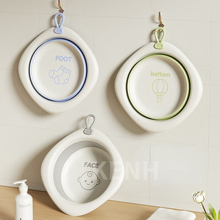 Chậu Rửa Bằng Nhựa Gấp Gọn Tiện Dụng Dành Cho Trẻ Nhỏ