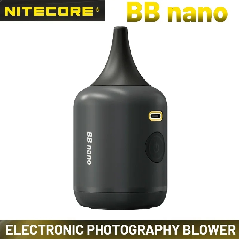 Máy thổi khí điện tử Nitecore BB nano Máy thổi chụp ảnh cho bé Máy thổi khí di động đa chức năng cho ống kính máy ảnh VS Nitecore