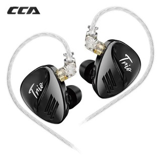 Cca Trio in Ear HiFi Tai nghe 3DD Năng động Cao cấp có thể điều chỉnh Tai nghe Giám sát Tai nghe Loại bỏ Tai nghe Tai nghe Bass Tai nghe