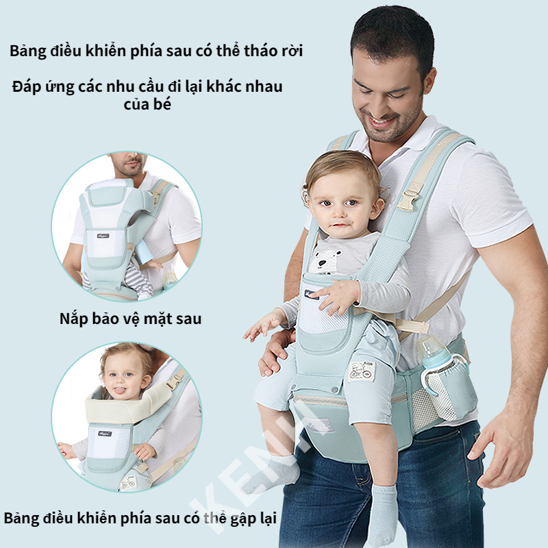 (CHÍNH HÃNG) Địu em bé chống gù Aixintu Forbaby cho be 0-36 tháng