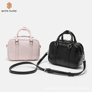 Arctic Hunter Hàn Quốc thiết kế thích hợp Túi đeo chéo một vai Boston dành cho nữ, túi vuông nhỏ cầm tay cao cấp cổ điển mới