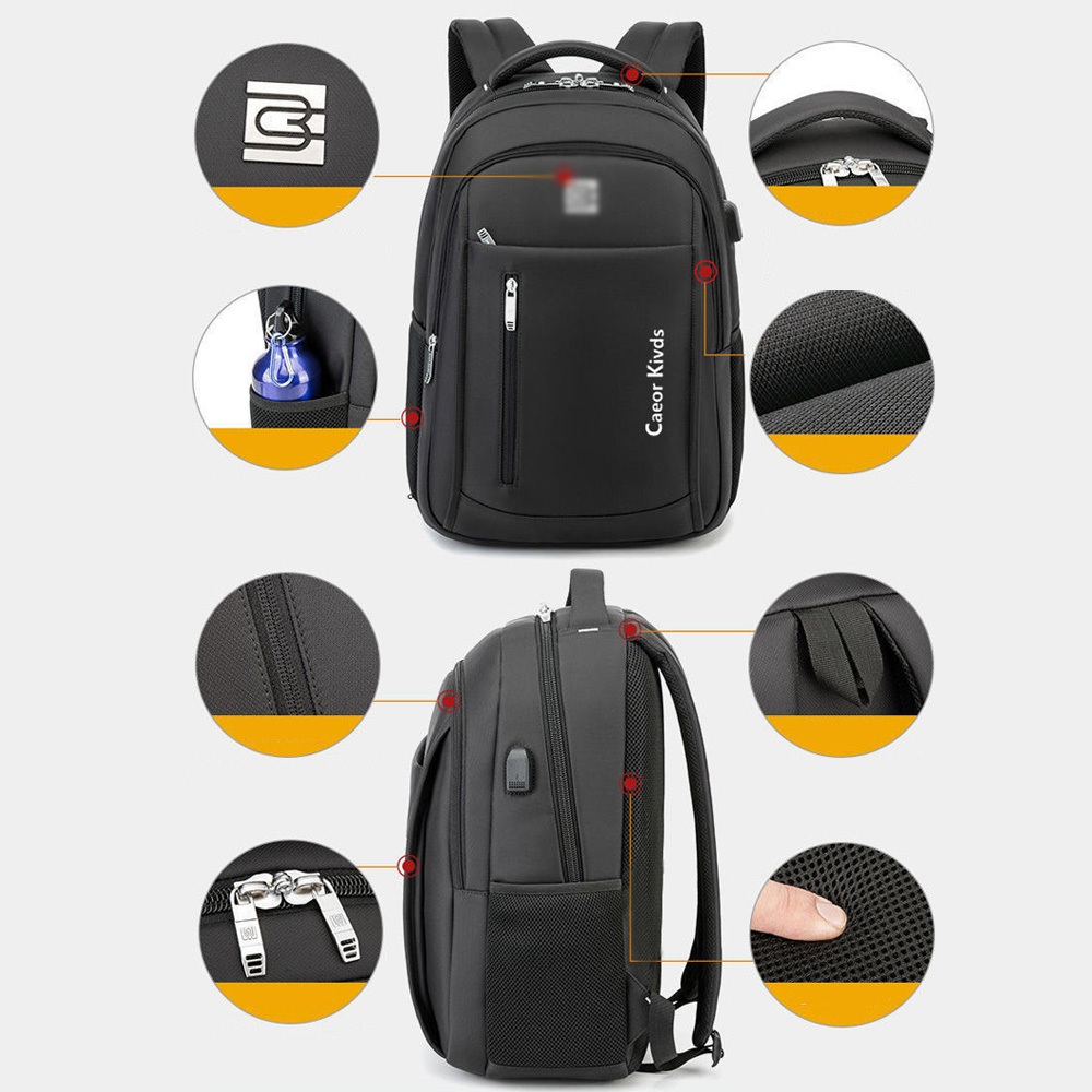 Ba Lô Nam Thời Trang Máy Tính Ba Lô Dung Tích Lớn Du Lịch Học Sinh Trung Học Cơ Sở Schoolbag Nữ Học Sinh Tiểu Học Túi Đeo Vai