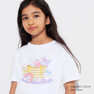 Uniqlo kids chiikawa × sanrio nhân vật: sweets collection ut bms95