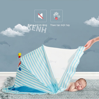 Màn Chụp Gấp Gọn  Hình Thú Cho Bé