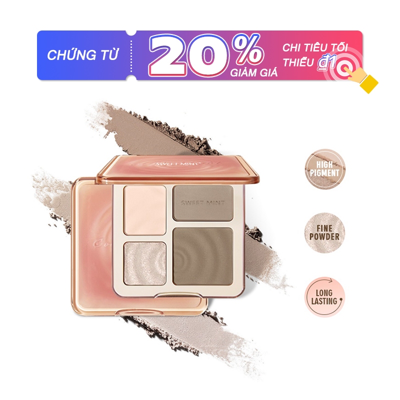 Bảng Phấn Bắt Sáng Và Tạo Khối 2 Màu Tự Nhiên Lâu Trôi Đa Năng