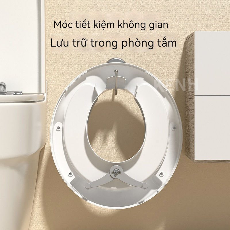Miếng Lót Bồn Cầu Chống Trượt Có Thể Điều Chỉnh Dành Cho Trẻ Em