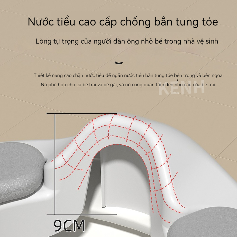 Miếng Lót Bồn Cầu Chống Trượt Có Thể Điều Chỉnh Dành Cho Trẻ Em