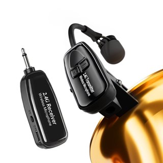 Hệ thống micro Saxophone không dây di động 2.4G Micrô không dây cho Saxophone
