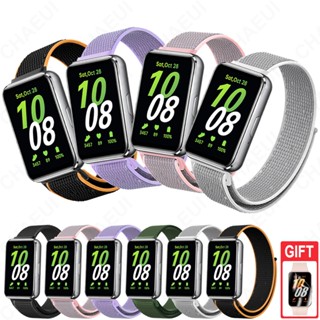  Dây đeo đồng hồ thay thế vòng đeo tay bằng Nylon cho Galaxy Fit 3 