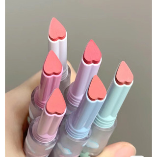 Flortte Heart Solid Lip Mud Pen Matte Chống thấm nước lâu trôi Son môi dạng lỏng màu đỏ nâu hồng Trang điểm Son môi