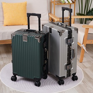 Hành lý du lịch nữ sinh khung nhôm xe đẩy nam 66.6cm mật khẩu bánh xe đa năng hành lý lớn